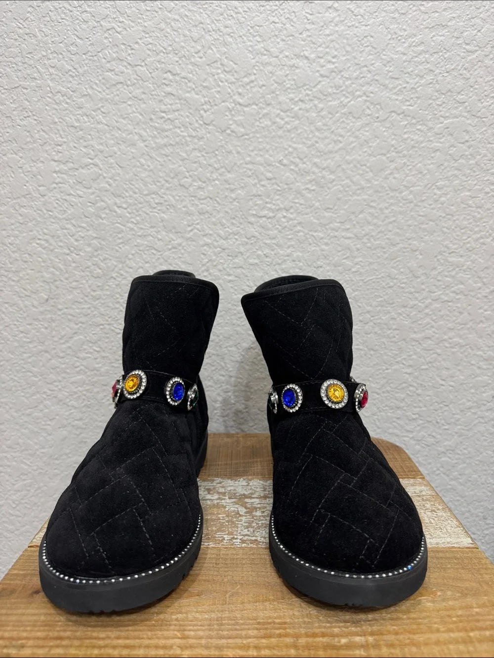 Kurt Geiger London Kids Mini Orson Suede Boots Size 5 NEE